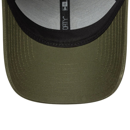 This is a New York Yankees MLB Outline Dark Green 9FORTY Adjustable Cap 5