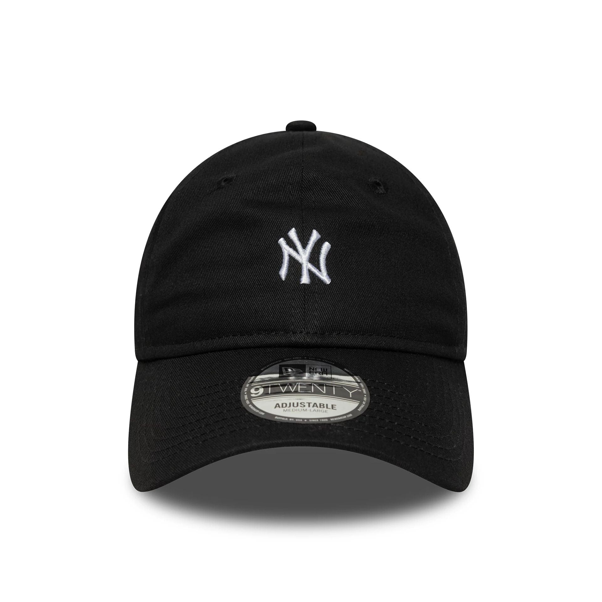 This is a New York Yankees MLB Mini Logo Black 9TWENTY Adjustable Cap 2