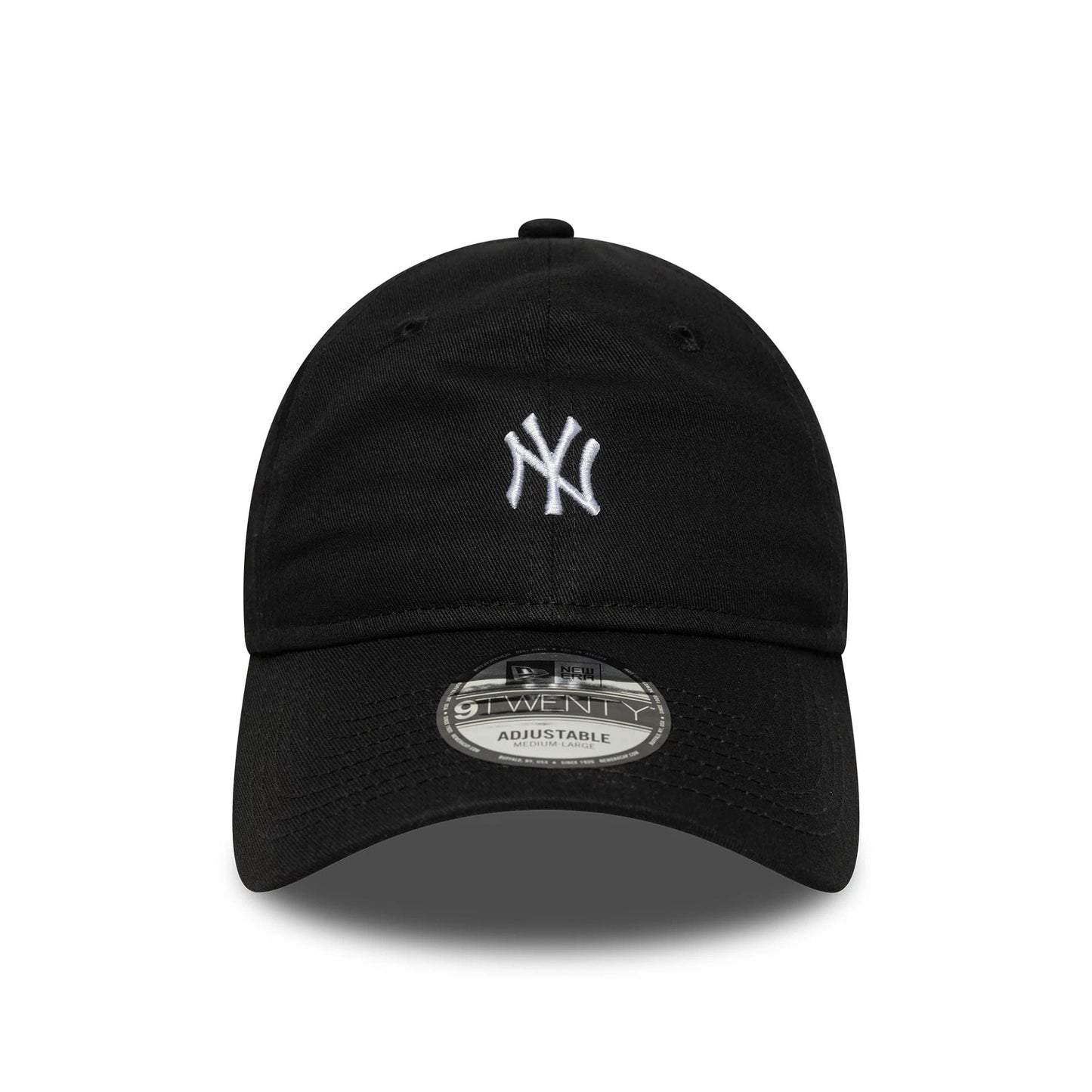 This is a New York Yankees MLB Mini Logo Black 9TWENTY Adjustable Cap 2