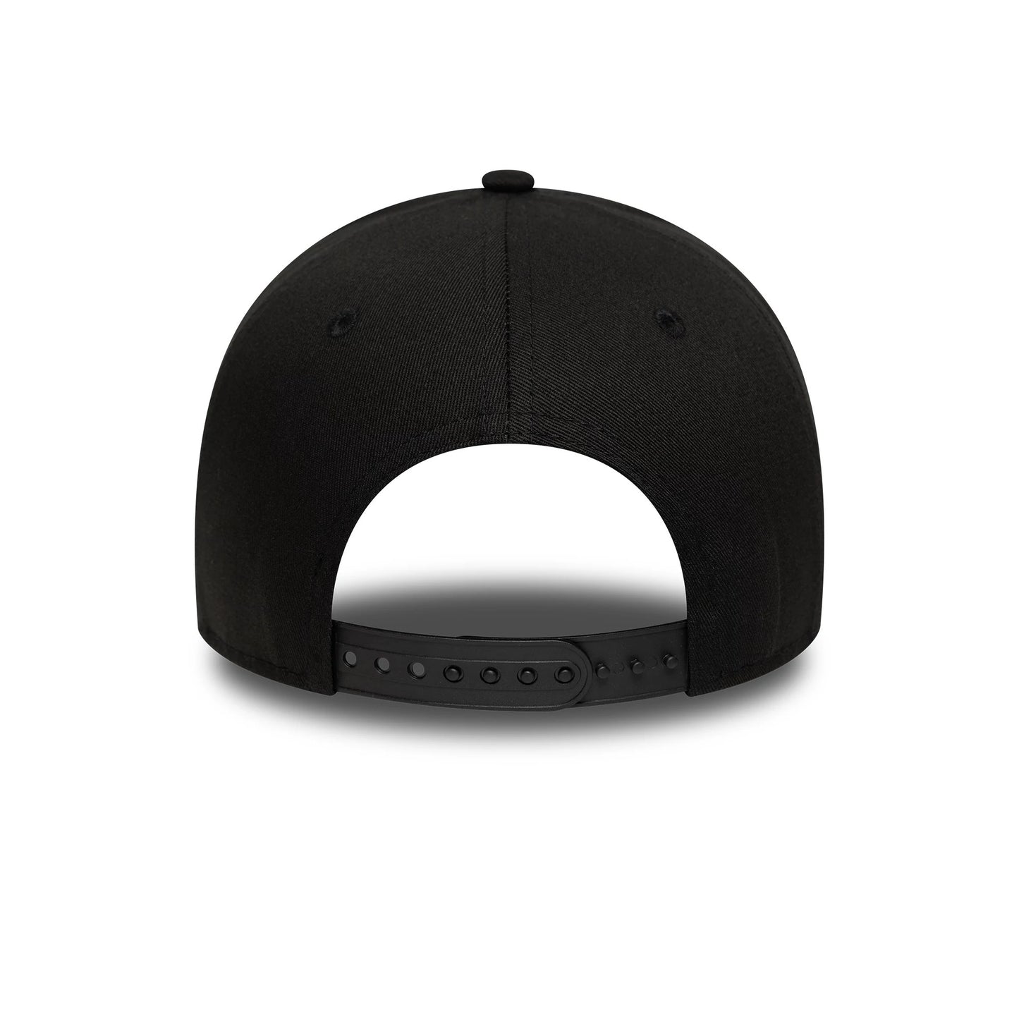 This is a New York Yankees MLB League Essential Black on Black 9FORTY E-Frame Adjustable Cap 4