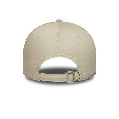 This is a New York Yankees Womens MLB Mini Logo Cream 9FORTY Adjustable Cap 4