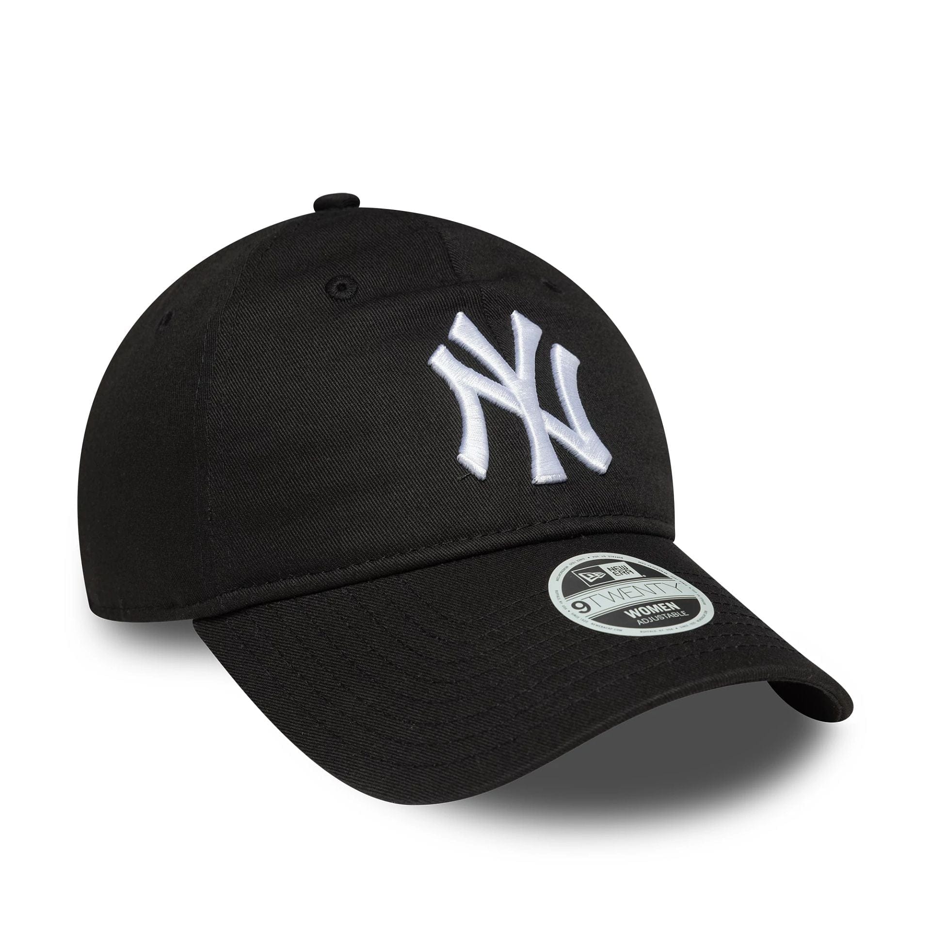 This is a New York Yankees Womens MLB League Essential Black 9TWENTY Adjustable Cap 3