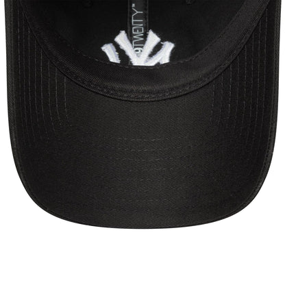 This is a New York Yankees Womens MLB League Essential Black 9TWENTY Adjustable Cap 5