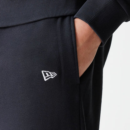 The Male model is wearing New York Yankees MLB League Essential Midi Black Joggers 5