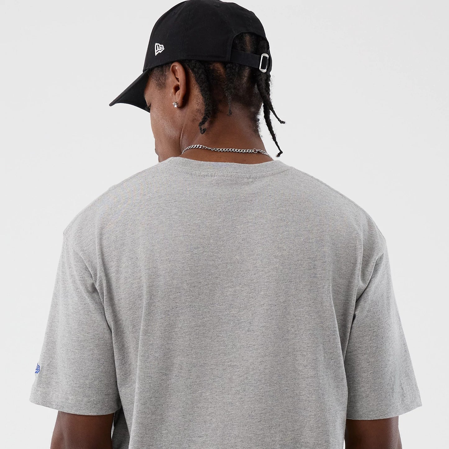 The Male model is wearing Buffalo Sabres NHL Sport Classic Grey T-Shirt 5