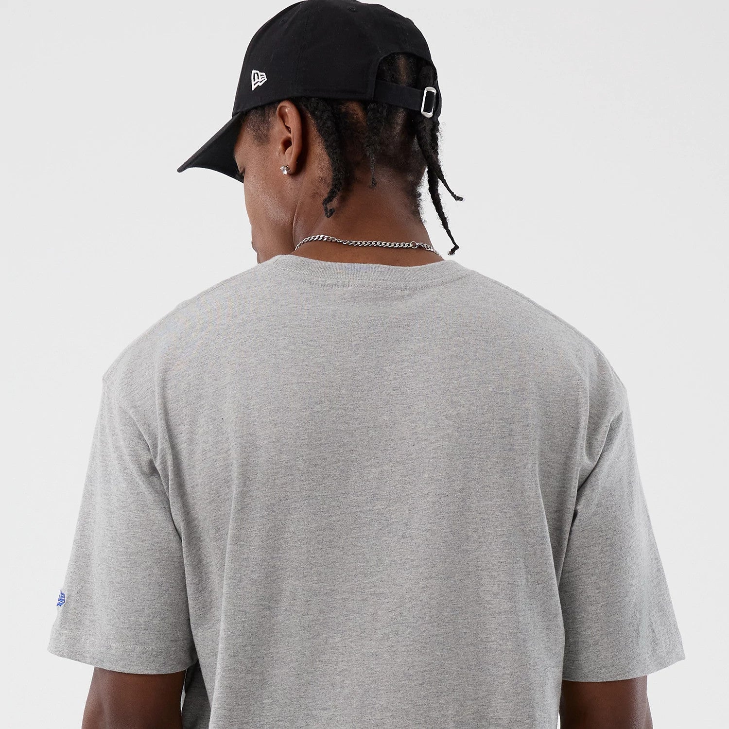 The Male model is wearing Buffalo Sabres NHL Sport Classic Grey T-Shirt 5