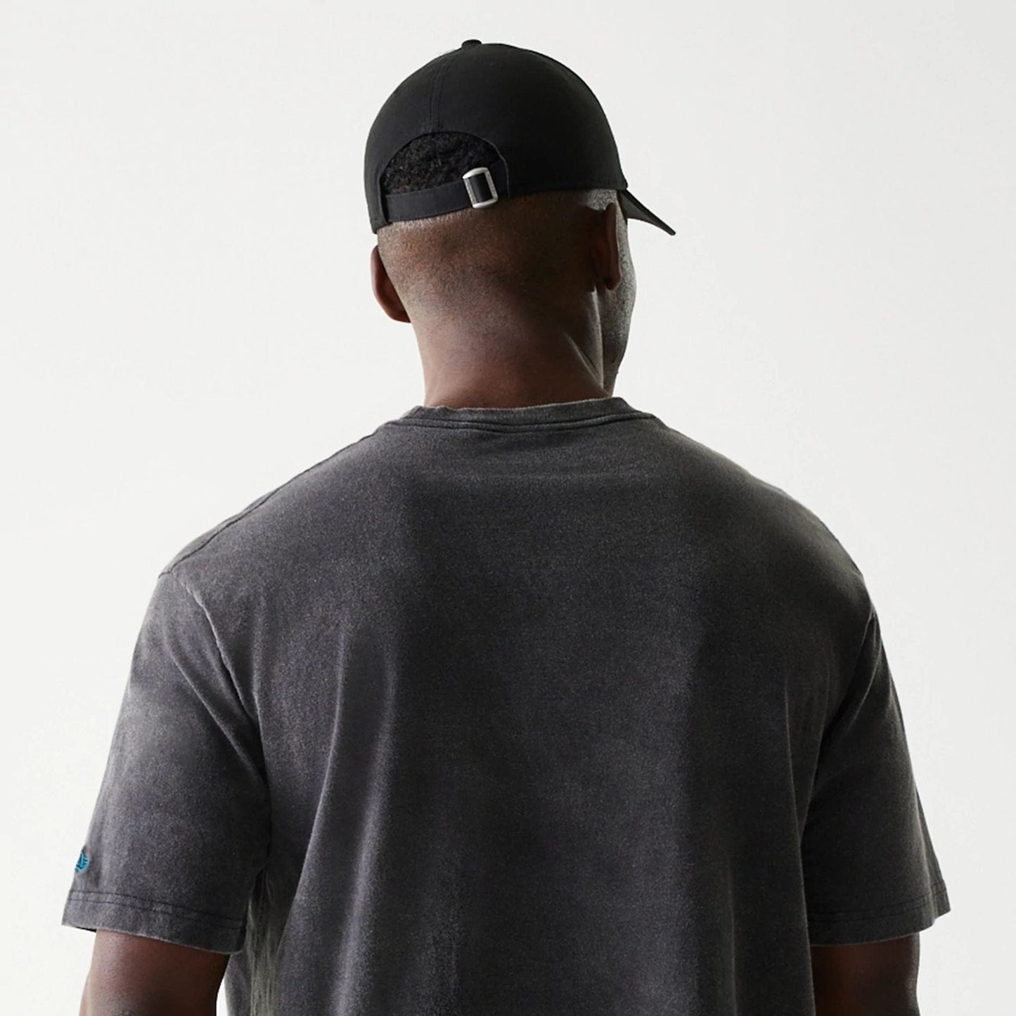 The Male model is wearing San Jose Sharks NHL Sport Night Black T-Shirt 7