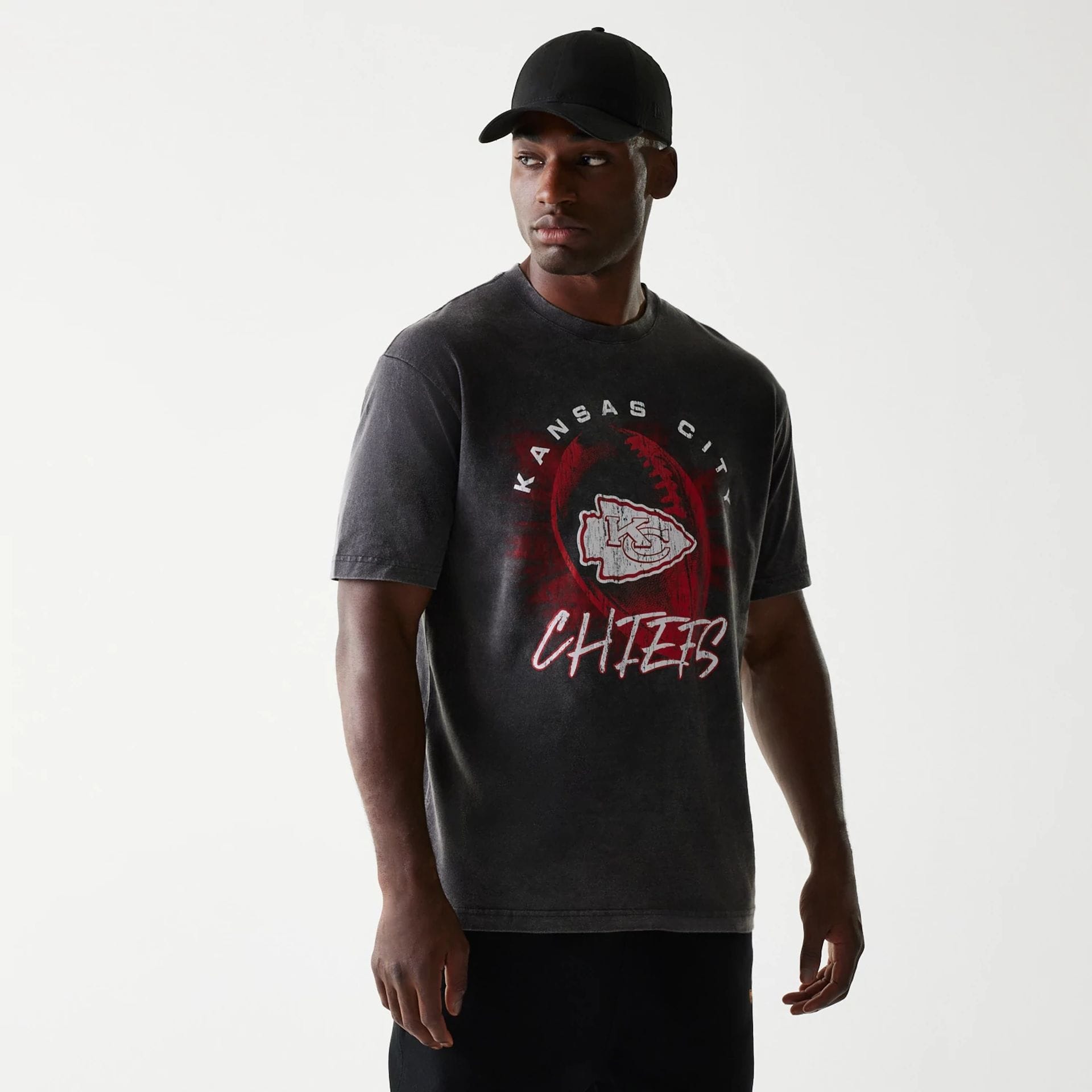 NFL Sport Night Kansas City Chiefs Black T-Shirt | NEC EU