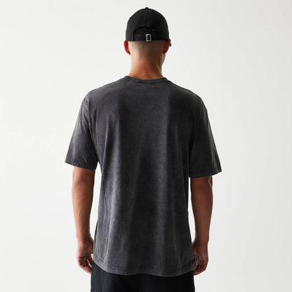 The Male model is wearing San Francisco 49ers NFL Sport Night Black T-Shirt 2