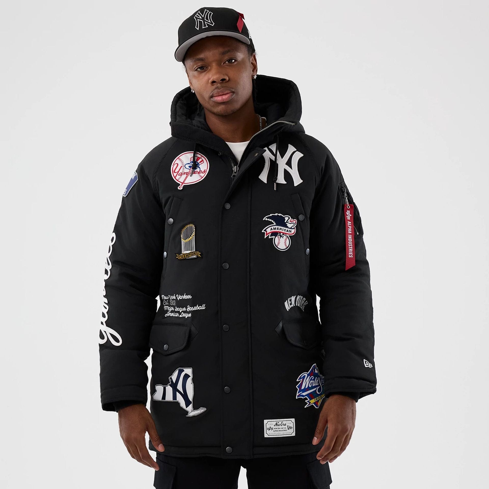 Alpha Industries Veste New Era Baseball Veste Bomber New York