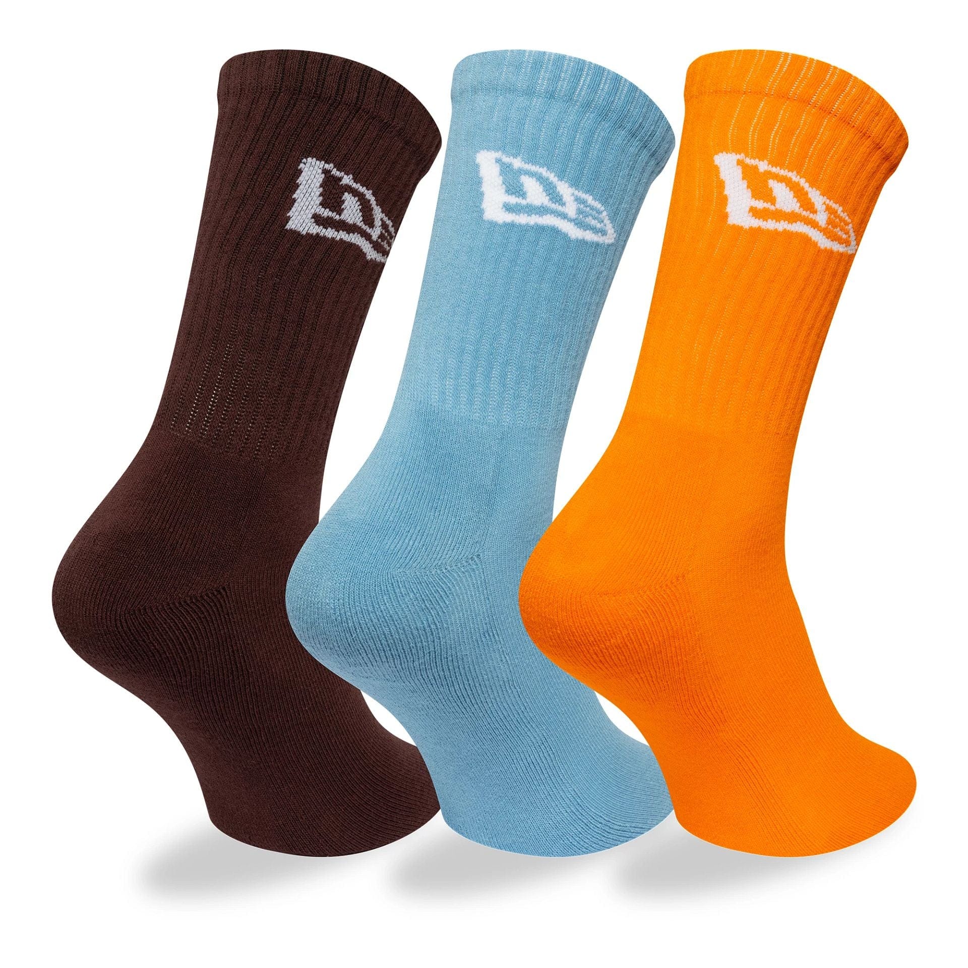 This is a New Era Flag Multi 3 Pack Crew Socks 2