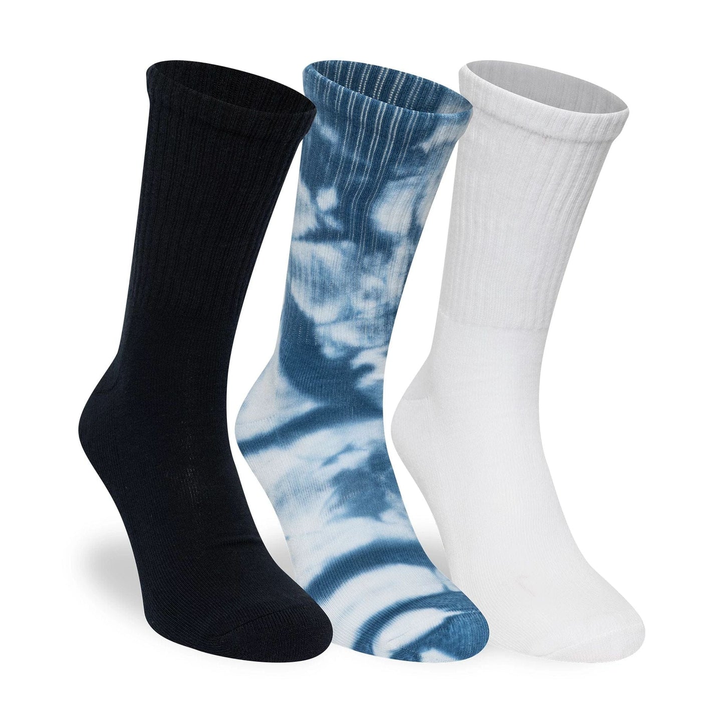 This is a New Era Tie Dye Multi 3 Pack Crew Socks 3