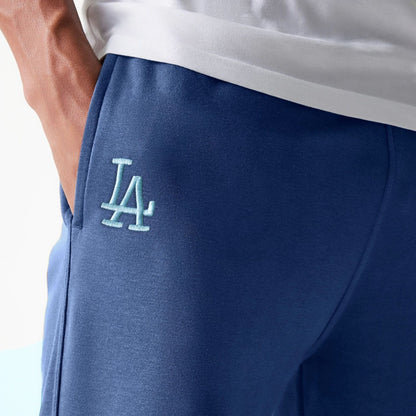 The Male model is wearing LA Dodgers MLB Midi League Essential Blue Joggers 3
