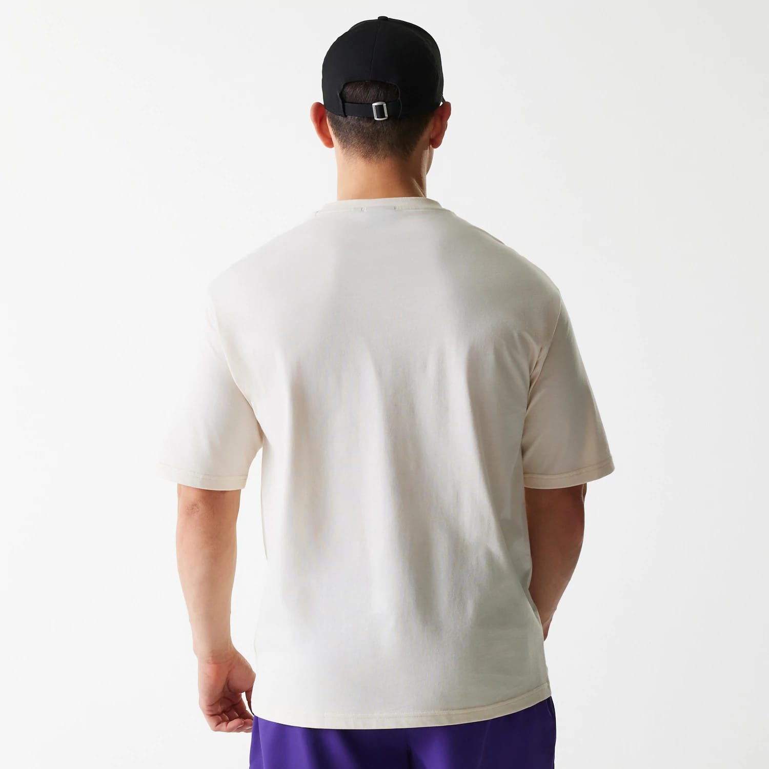 NBA Graphic LA Lakers Light Beige Oversized T-Shirt | NEC EU