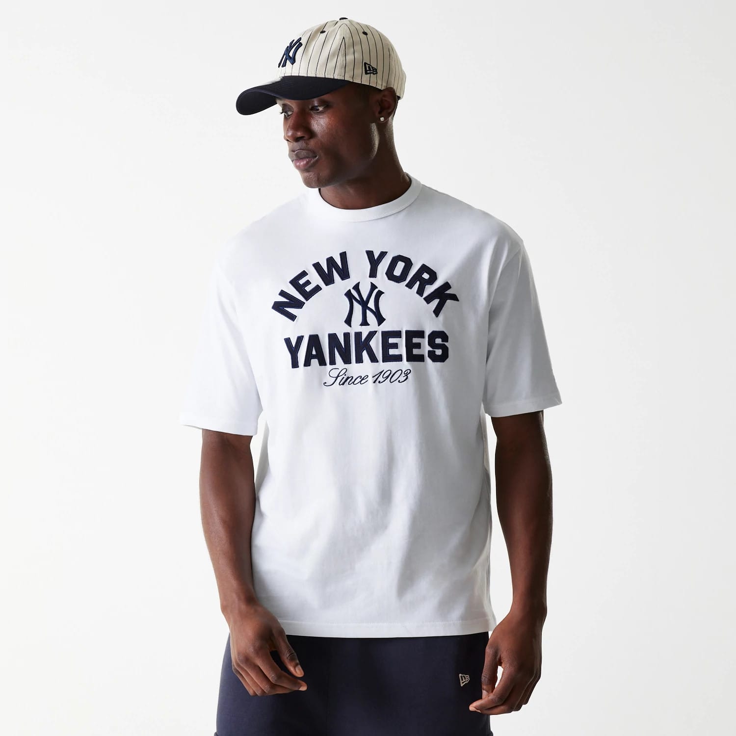 MLB Heritage New York Yankees White Oversized T-Shirt | NEC EU