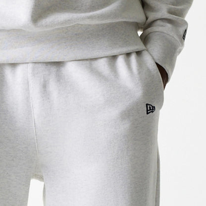 The Male model is wearing LA Dodgers MLB Heritage Pastel Grey Joggers 5