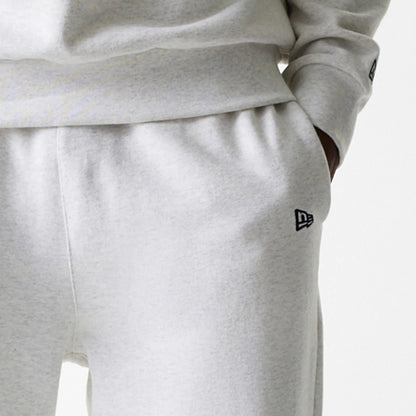 The Male model is wearing LA Dodgers MLB Heritage Pastel Grey Joggers 5