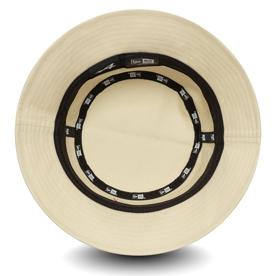 This is a Alpine Racing Seasonal Pop Cream Tapered Bucket Hat 5