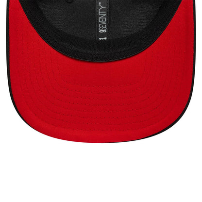 This is a Aprilia Patch Black 9SEVENTY Stretch Snap Adjustable Cap 2