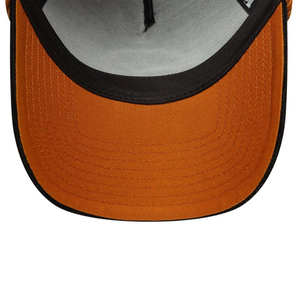 This is a MoneyGram Haas F1 Cord Black 9FORTY E-Frame Trucker Adjustable Cap 5