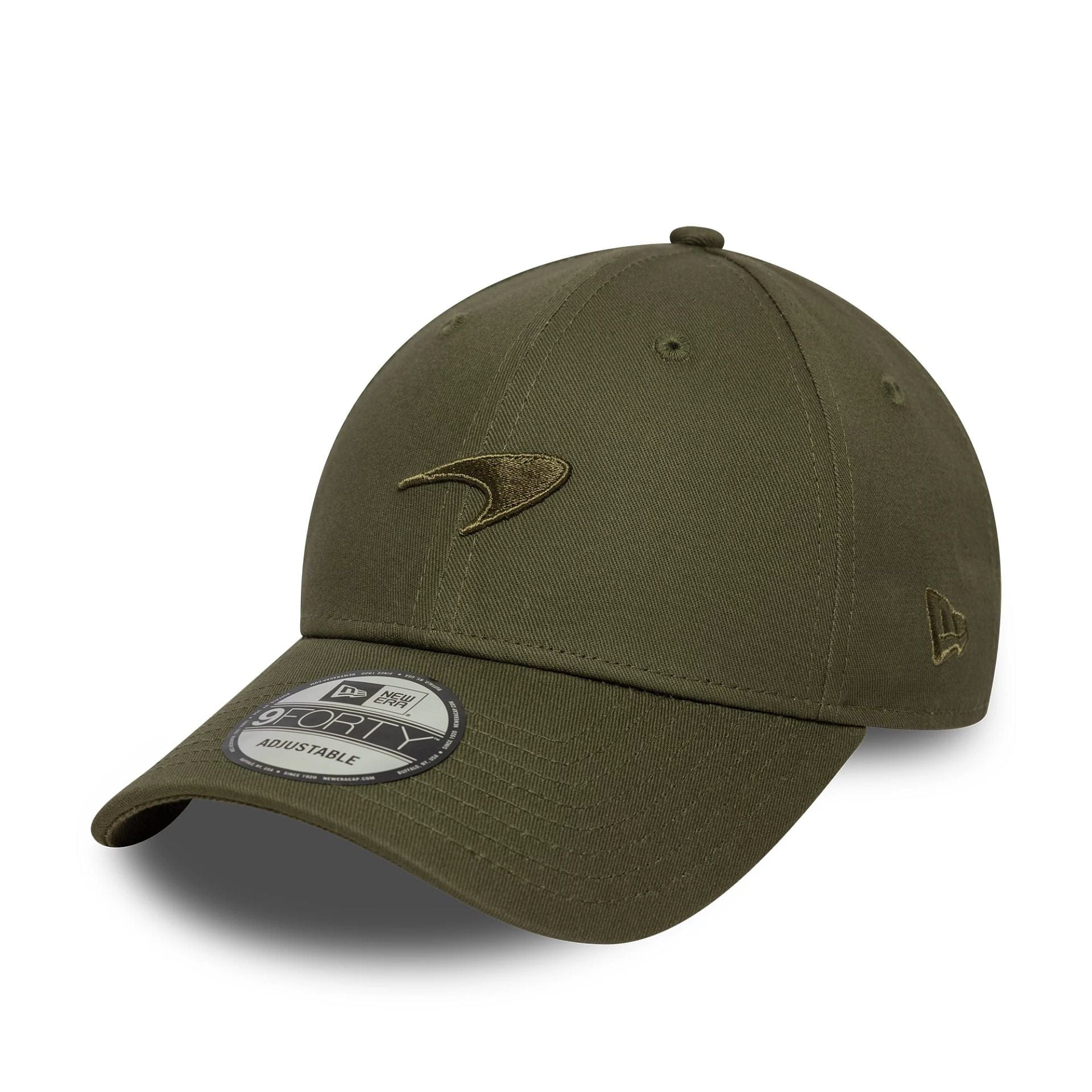 This is a McLaren Racing Seasonal Green 9FORTY Adjustable Cap 1