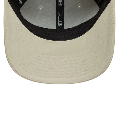 This is a McLaren Racing Seasonal Cream 9FIFTY Stretch Snap Adjustable Cap 5
