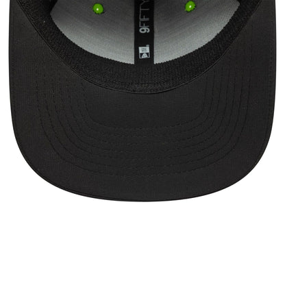 This is a McLaren Racing Pop Black 9FIFTY Stretch Snap Adjustable Cap 5