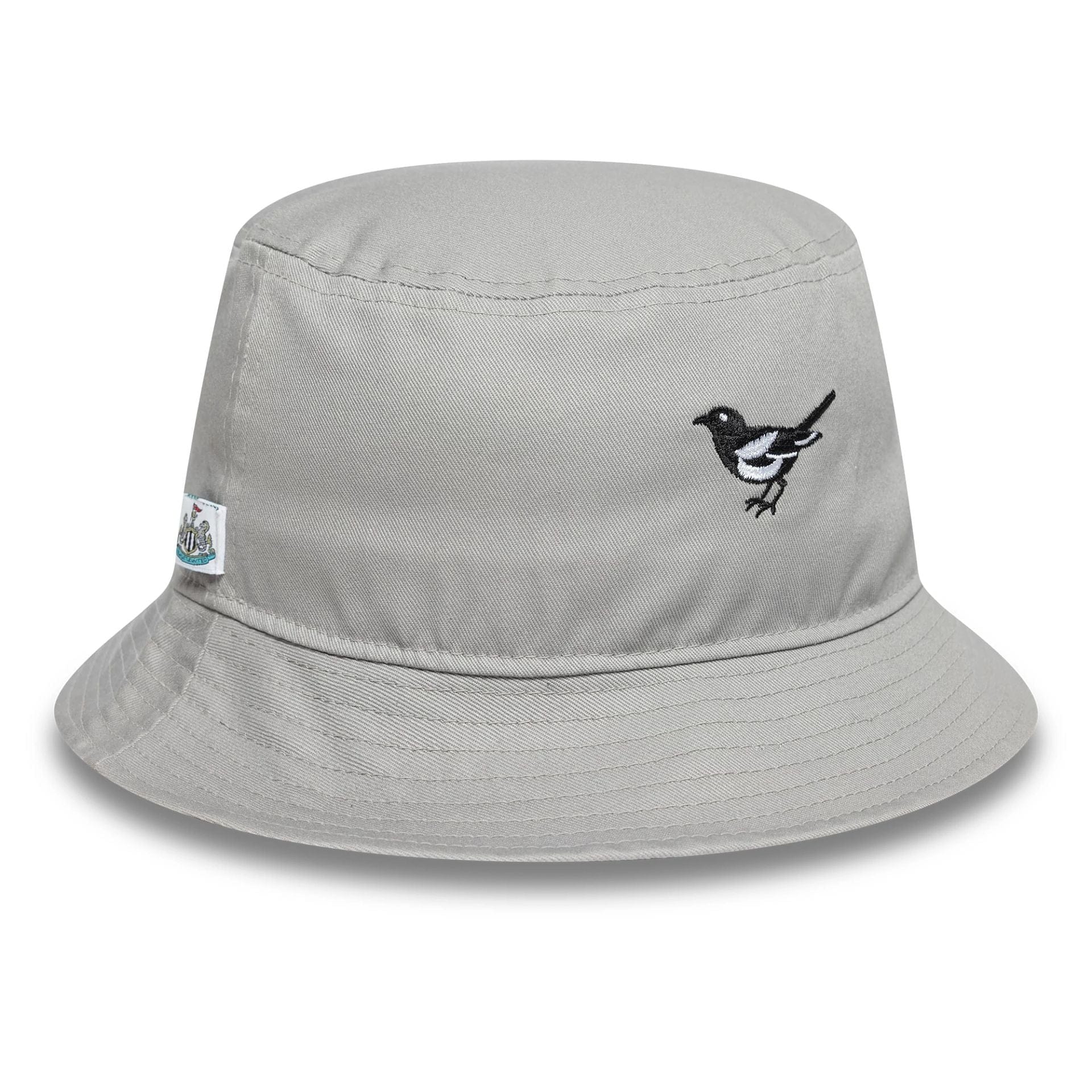 This is a Newcastle United FC Retro Grey Bucket Hat 3