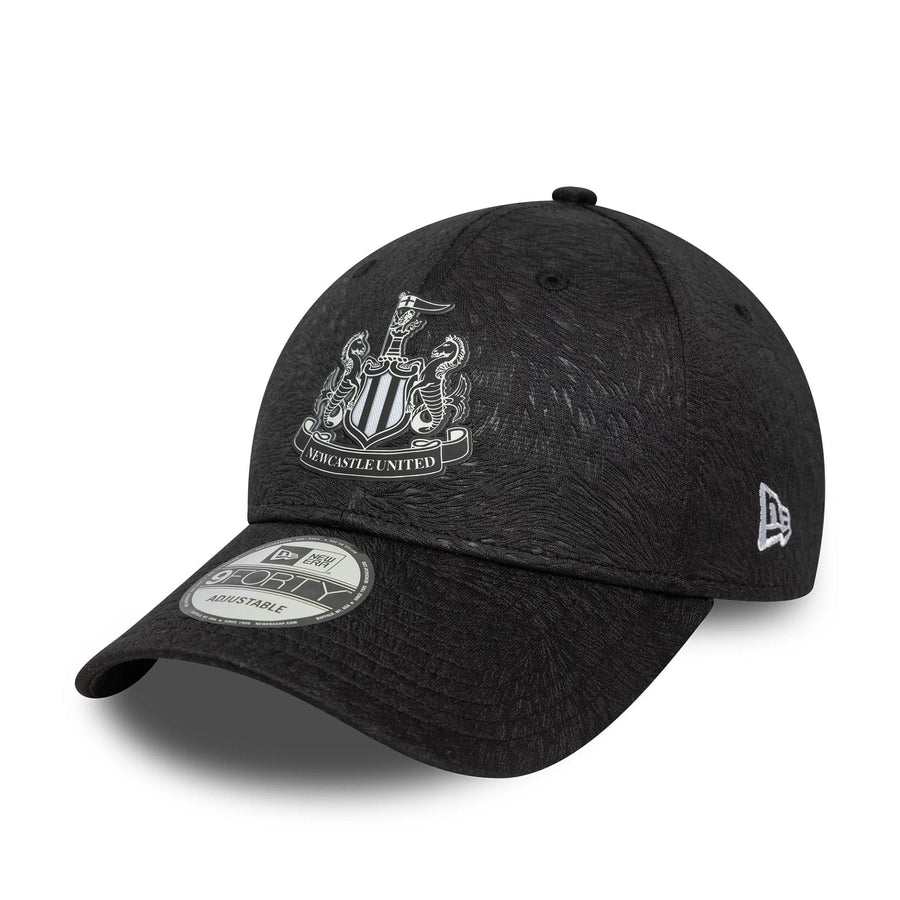 This is a Newcastle United FC Feather Black 9FORTY Adjustable Cap 1