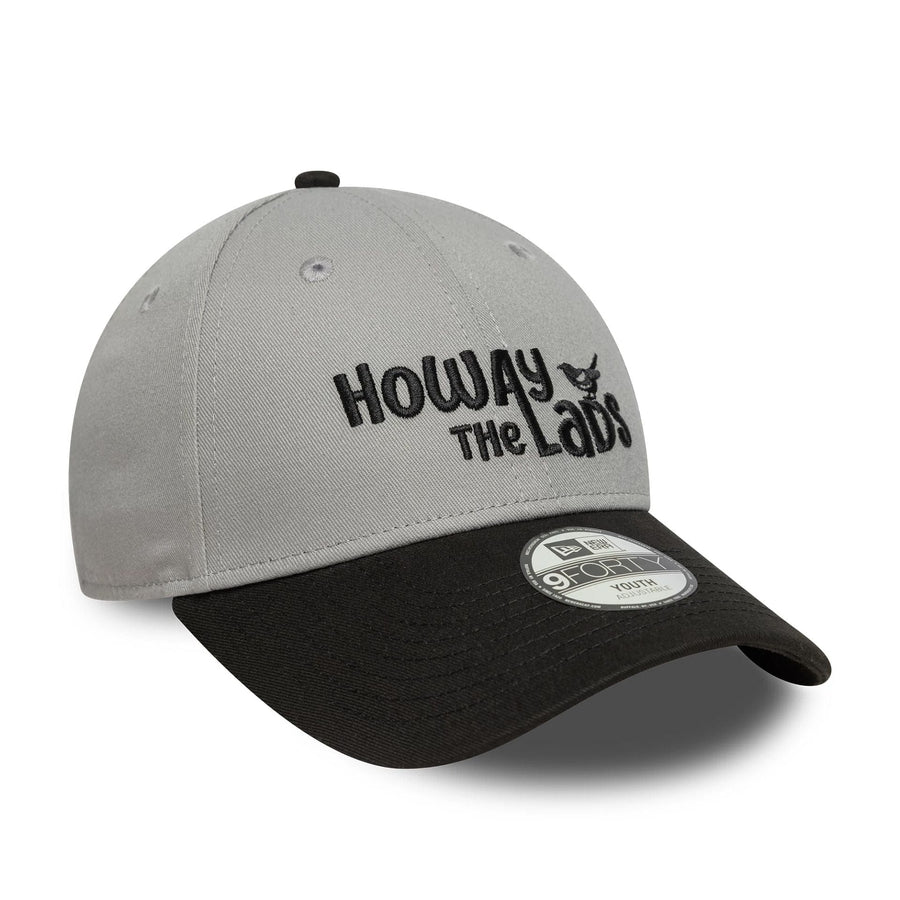 This is a Newcastle United FC Youth Wordmark Grey 9FORTY Adjustable Cap 3
