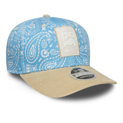 This is a Visa Cash App Racing Bulls Pastel Blue 9SEVENTY Stretch Snap Adjustable Cap 3