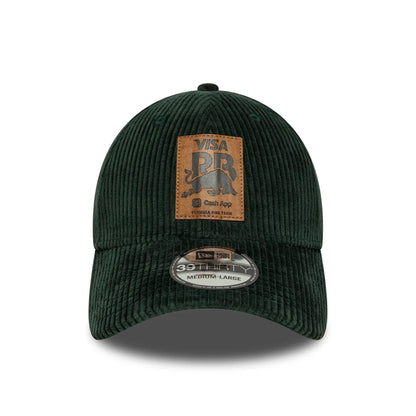 This is a Visa Cash App Racing Bulls Cord Dark Green 39THIRTY Stretch Fit Cap 2