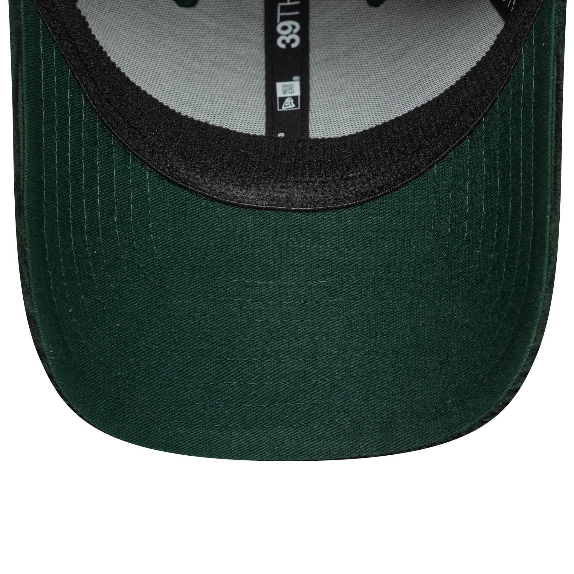 This is a Visa Cash App Racing Bulls Cord Dark Green 39THIRTY Stretch Fit Cap 5