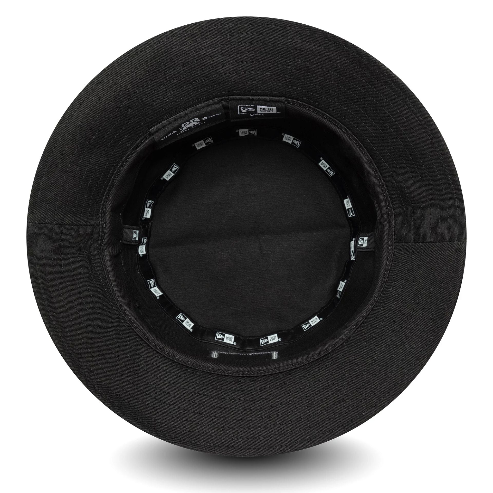 This is a Visa Cash App Racing Bulls Seasonal Black Bucket Hat 5