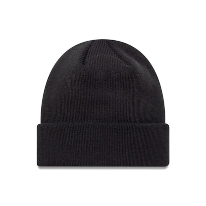 This is a AC Milan Colour Pop Black Cuff Knit Beanie Hat 2
