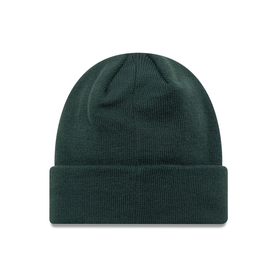 This is a AC Milan Seasonal Dark Green Cuff Knit Beanie Hat 2