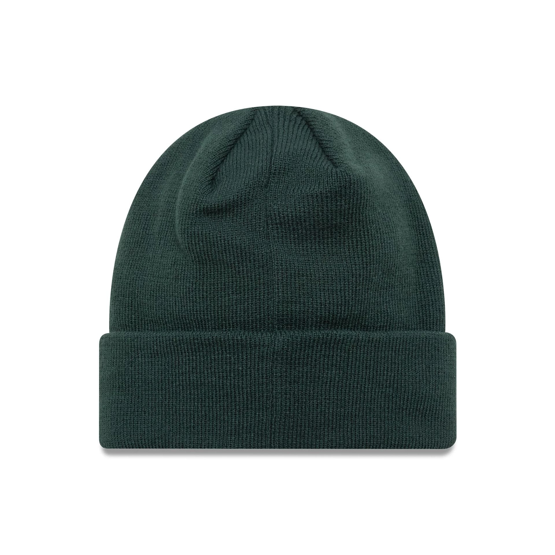 This is a AC Milan Seasonal Dark Green Cuff Knit Beanie Hat 2