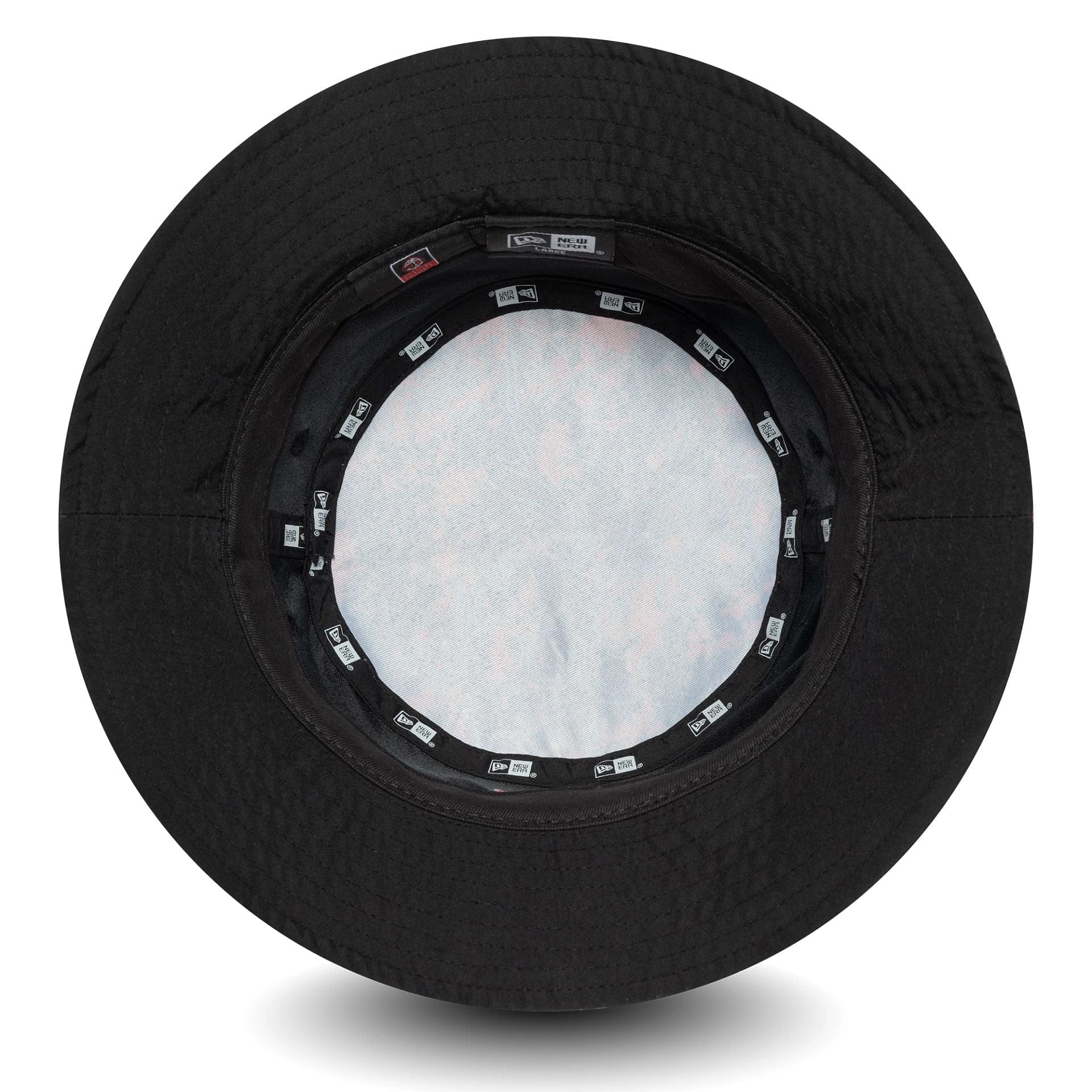 This is a AC Milan Grime All Over Print Black Bucket Hat 5