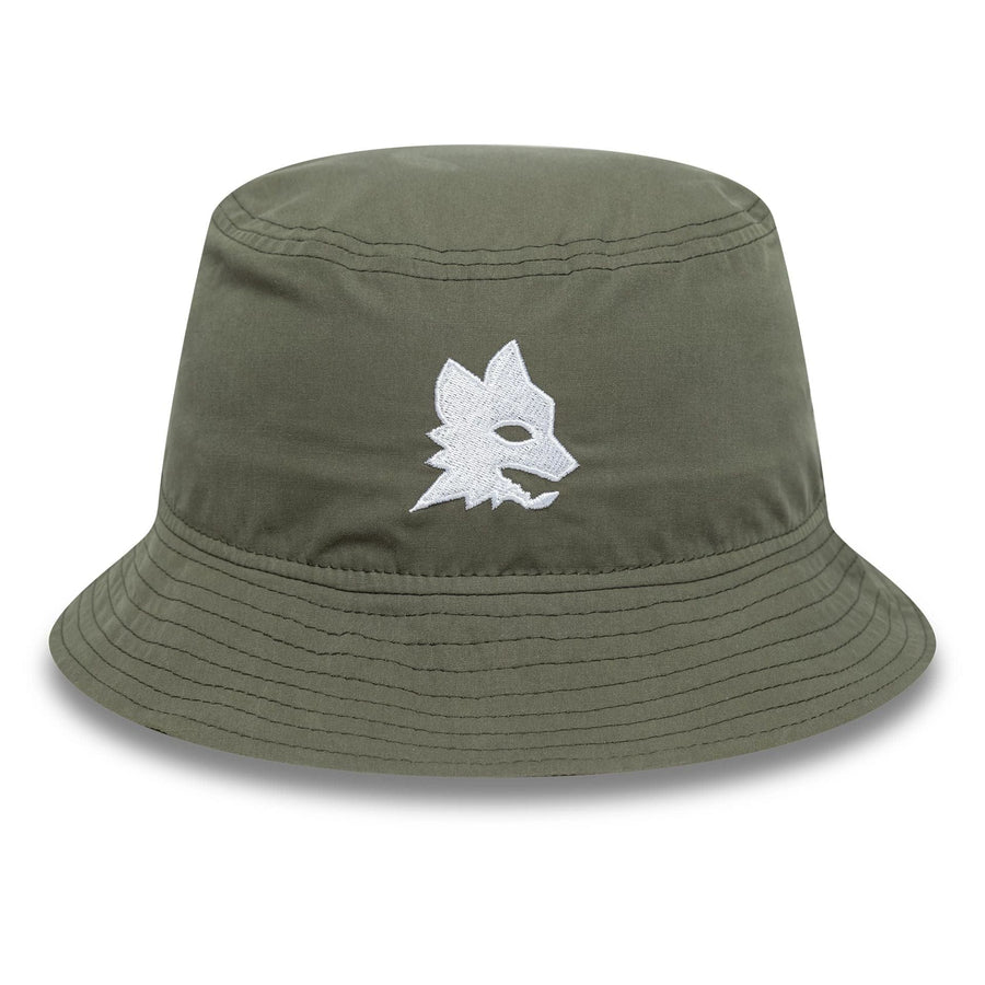 This is a AS Roma Lightweight Dark Green Bucket Hat 2