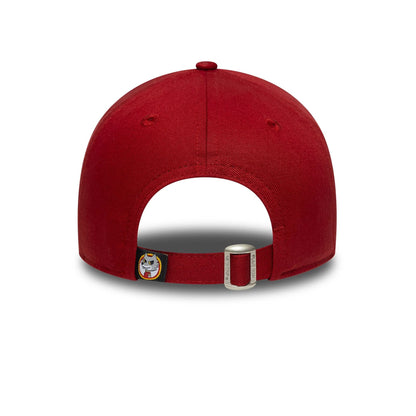 This is a AS Roma Kids Core Dark Red 9FORTY Adjustable Cap 4