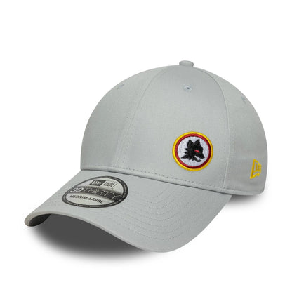 This is a AS Roma 2018 Pastel Blue 39THIRTY Stretch Fit Cap 1