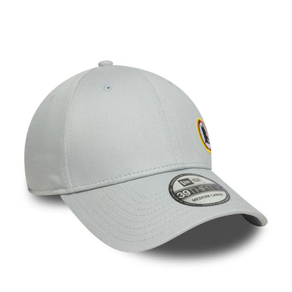 This is a AS Roma 2018 Pastel Blue 39THIRTY Stretch Fit Cap 3