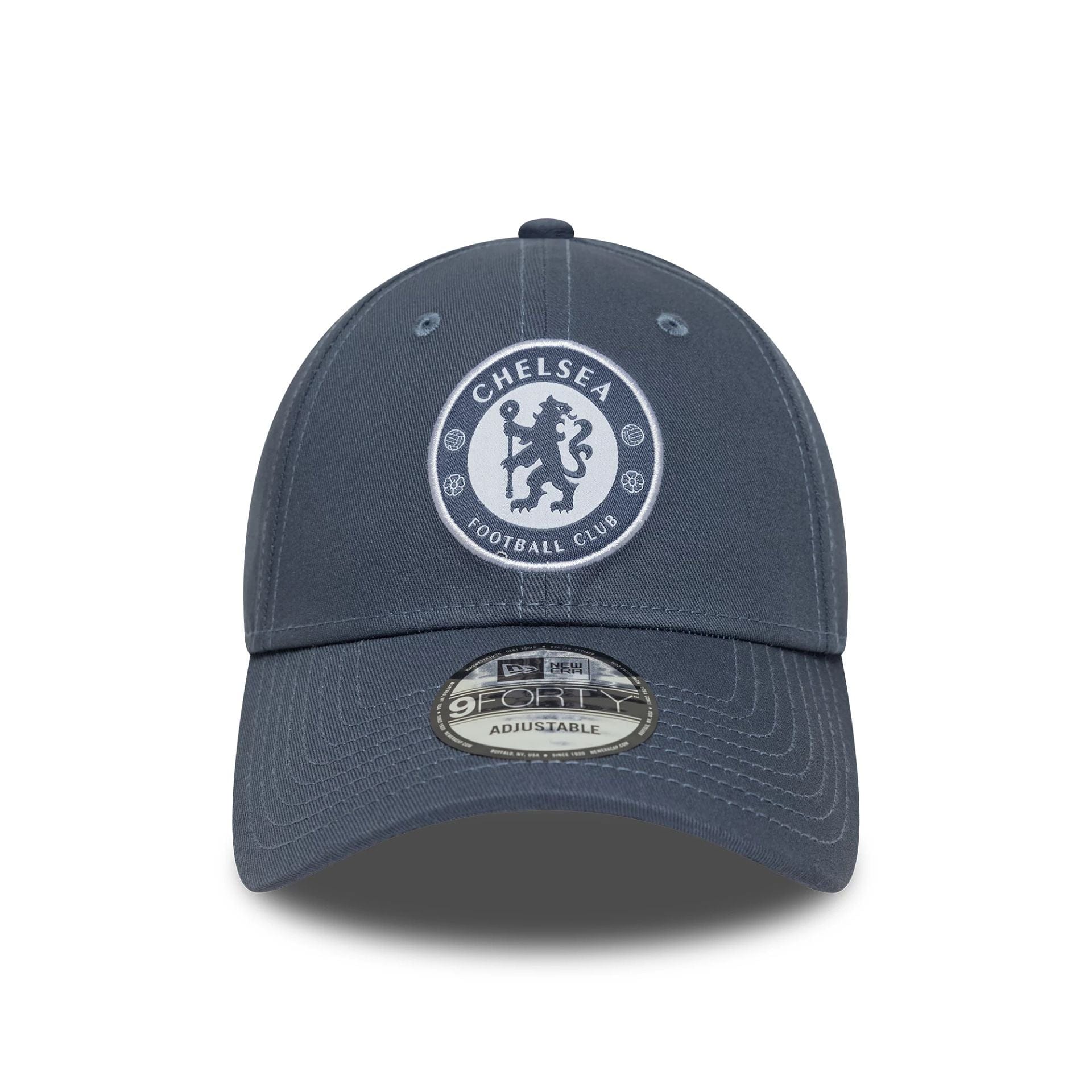 This is a Chelsea FC Lion Crest Seasonal Dark Blue 9FORTY Adjustable Cap 2