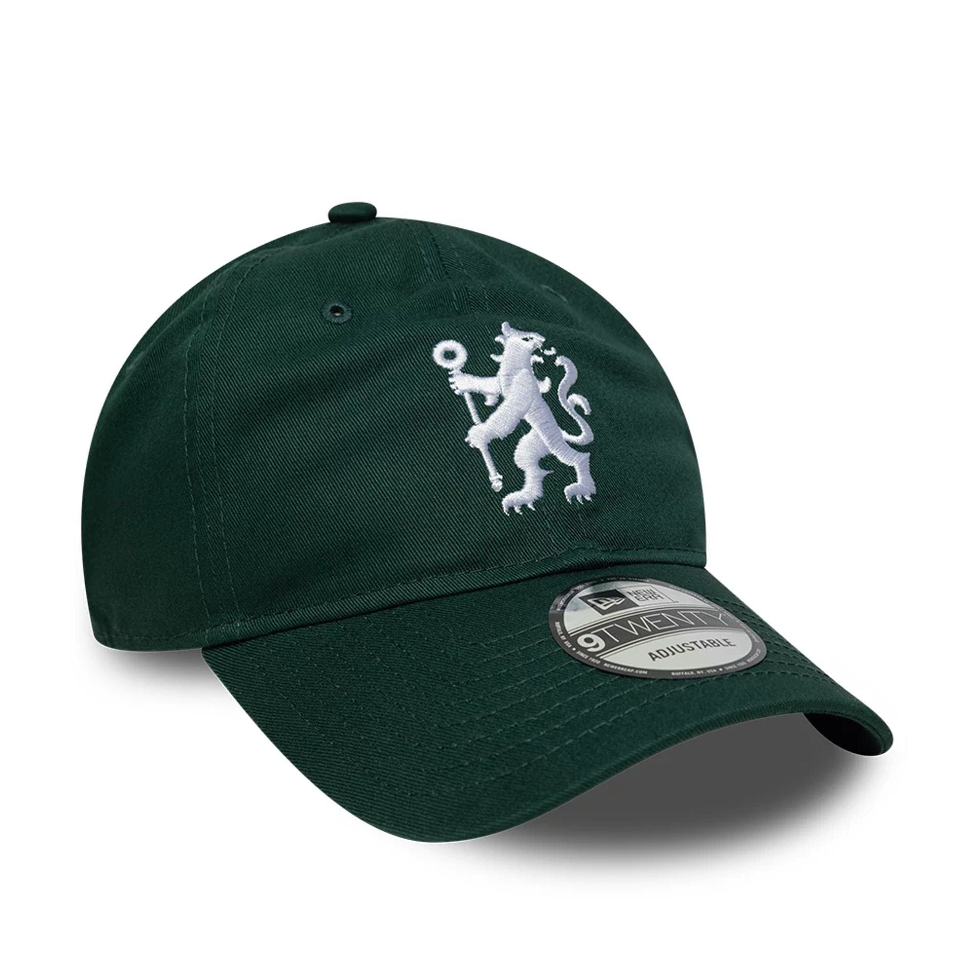 This is a Chelsea FC Lion Crest Seasonal Green 9TWENTY Adjustable Cap 3