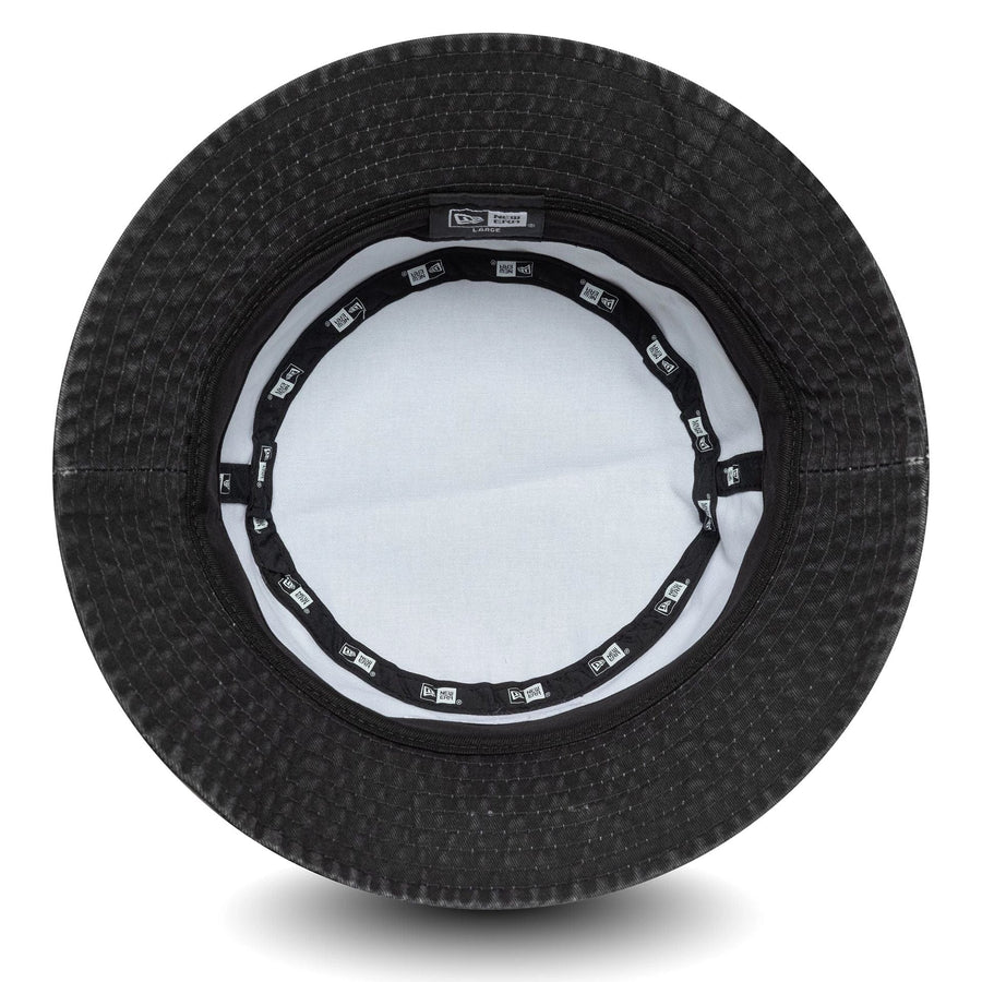 This is a Chelsea FC Lion Crest Collegiate Black Bucket Hat 5