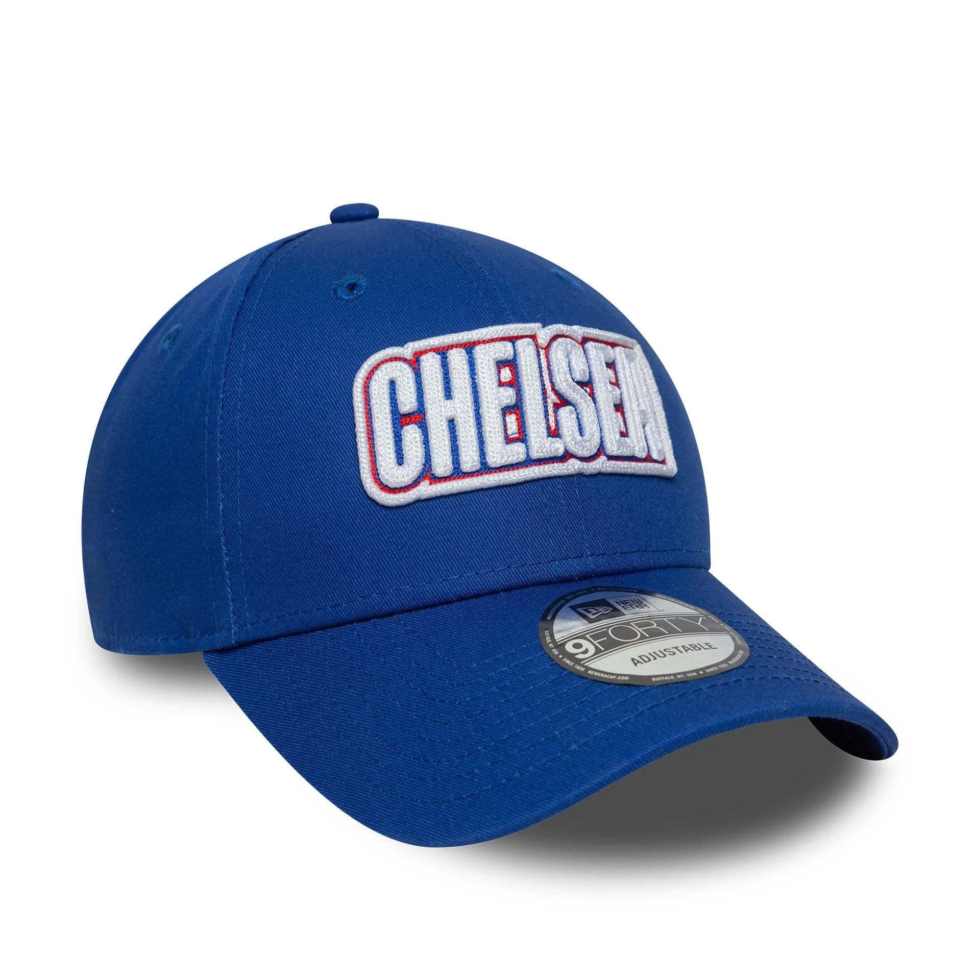 This is a Chelsea FC Lion Crest Keyline Blue 9FORTY Adjustable Cap 3