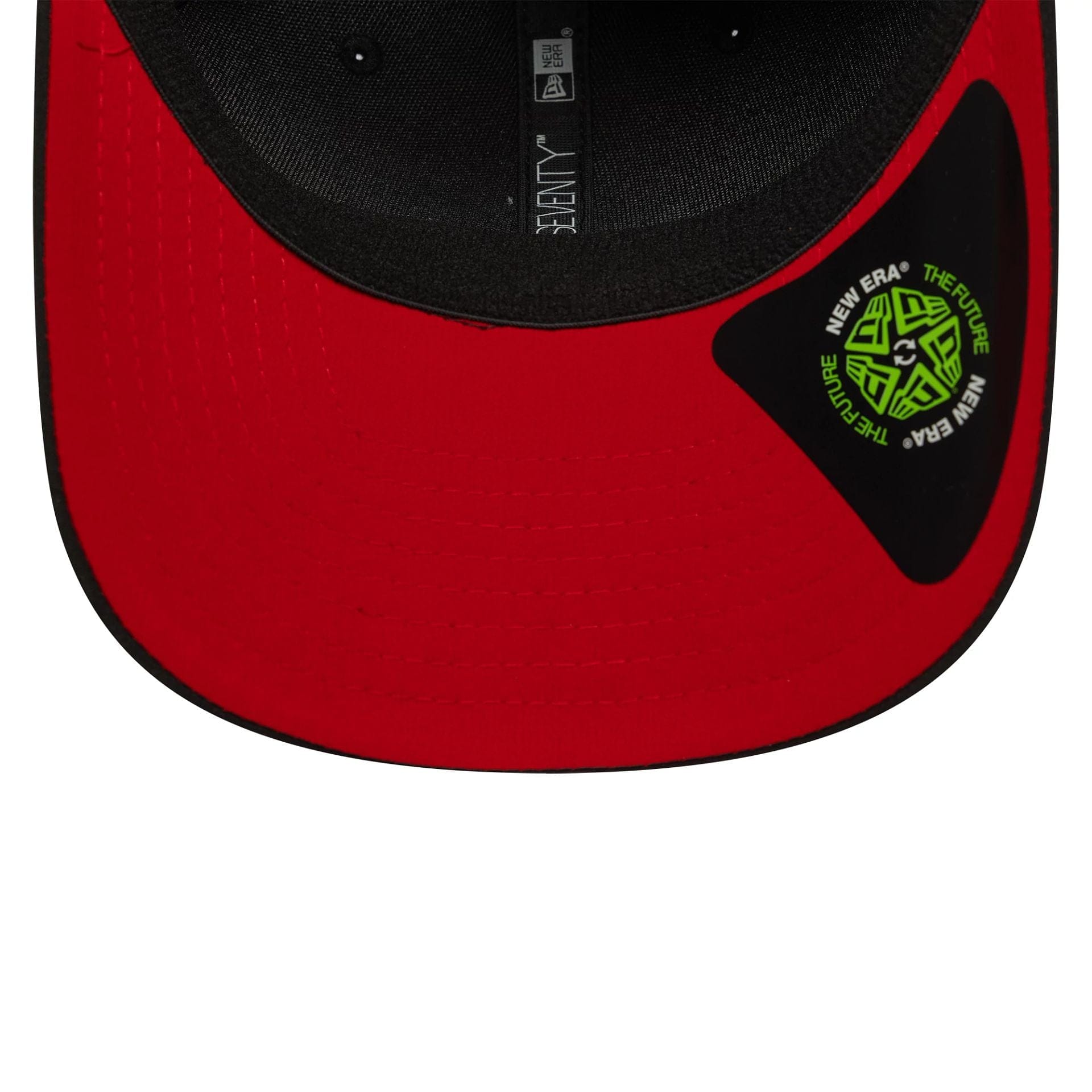 This is a Ducati Motor Logo Recycled Black 9SEVENTY Stretch Snap Adjustable Cap 5