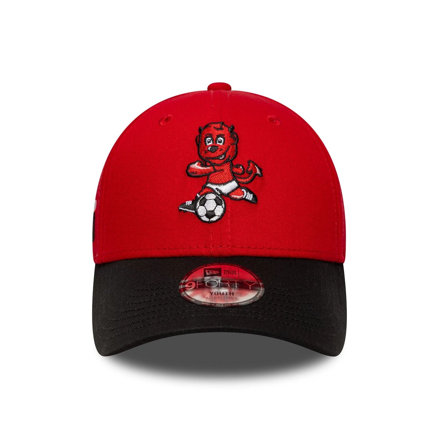 This is a Youth Fred The Red Manchester United FC Red 9FORTY Adjustable Cap 3
