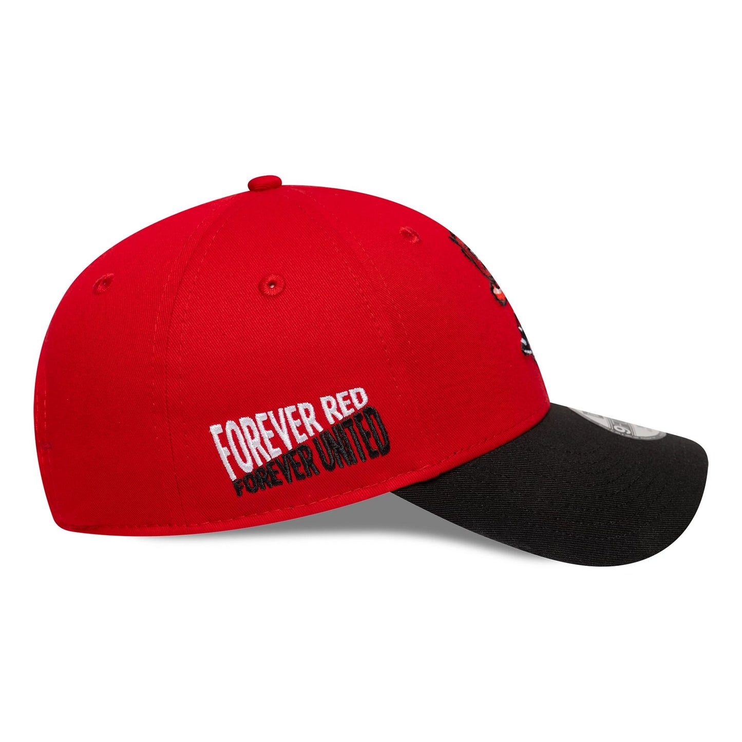 This is a Youth Fred The Red Manchester United FC Red 9FORTY Adjustable Cap 5