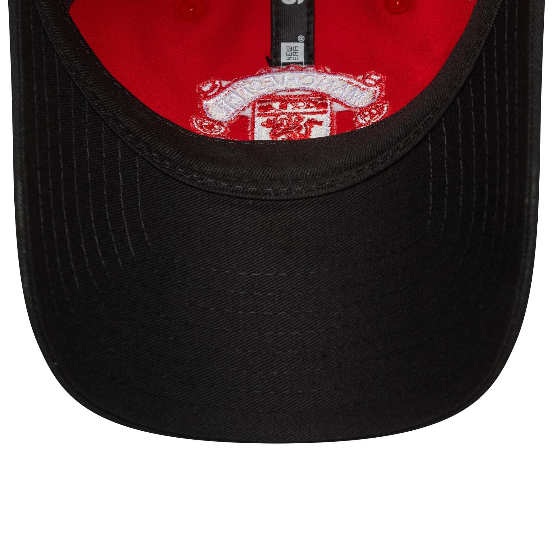 This is a Manchester United FC Bar Stripe Red 9TWENTY Adjustable Cap 5